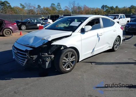2018 Hyundai Elantra Sel z USA, uszkodzony, nr VIN 5NPD84LF1JH263538